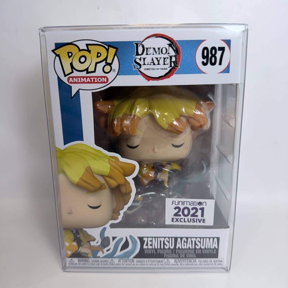 Funko Pop Demon Slayer Zenitsu Agatsuma 987 Funimation 2021 Exclusive New